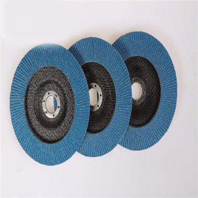chất lượng  AZ AO Stainless Steel Sanding Flap Discs 7 Inch Zirconia Flexible Round nhà máy sản xuất