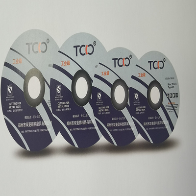 105mm Thép dày 1,2mm Cắt bánh xe Đĩa cắt mài mòn nhựa tổng hợp