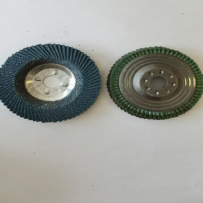 Đĩa lật nhôm 6 inch Oxit tròn Bánh xe đẩy T27 cho thép không gỉ